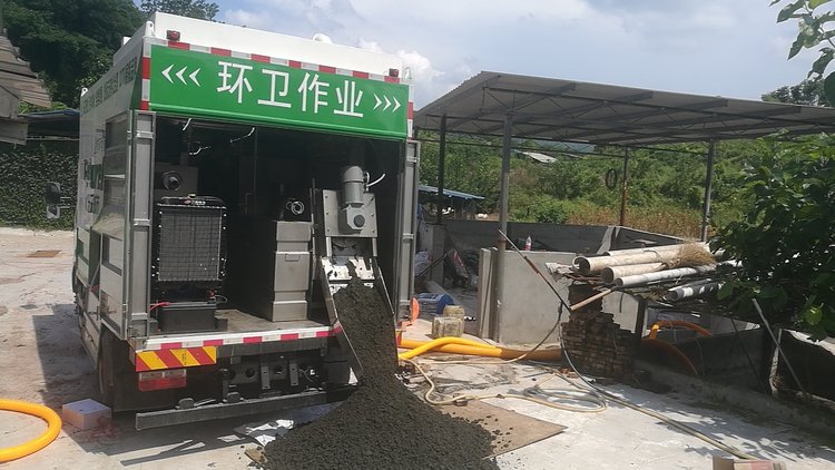 南口街道污泥干湿分离技术