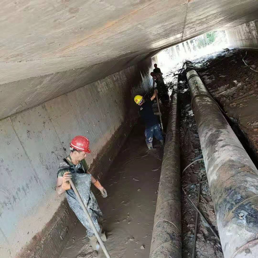 南口街道工业管道清淤